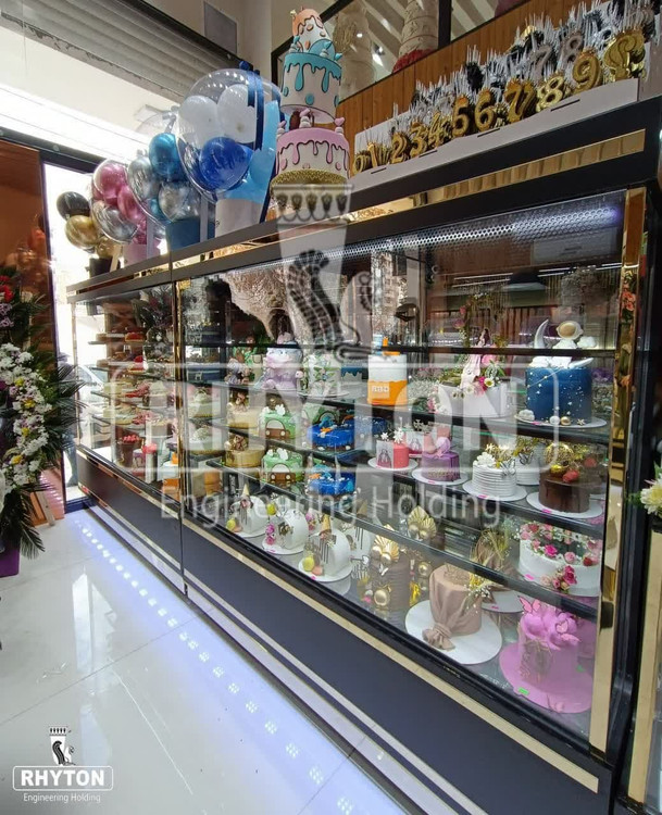 یخچال قنادی باکف5طبقه،باطراحی چشم نوازوعملکردبینقص