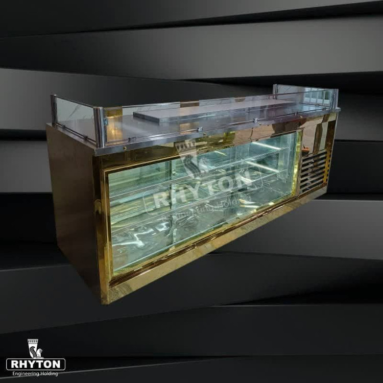 یخچال میزکارقصابی استیل*انتخابی حرفه ای برای نگهداری گوشت تازه