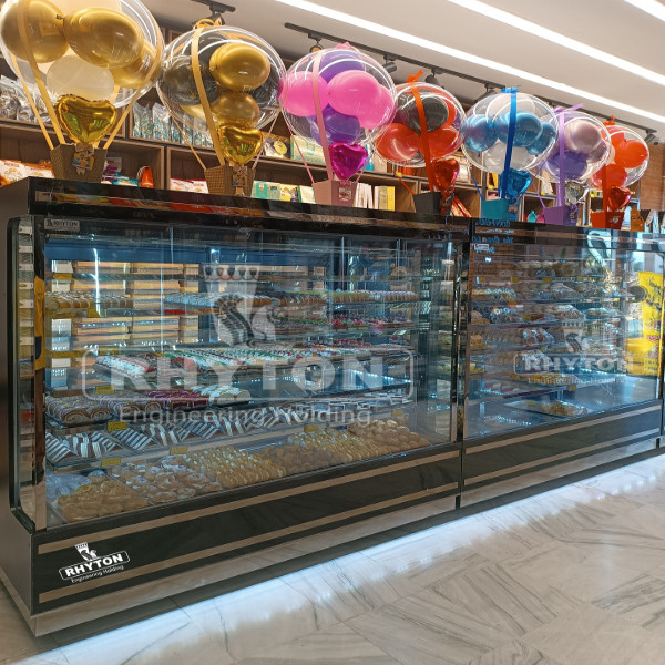 یخچال قنادی ریتون،ویترینی برای طعم ،زیبایی وفروش بیشتر