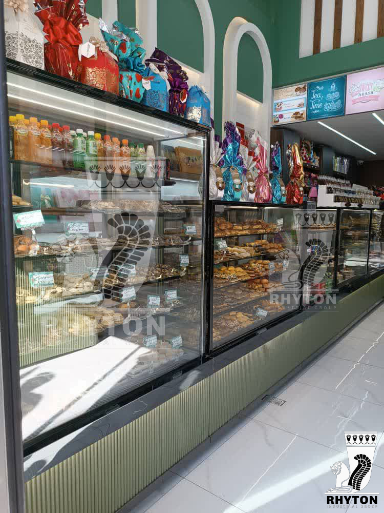 یخچال vitrine قنادی | vitrine‌ای که مشتری جذب می‌کند