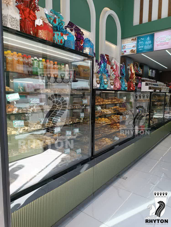 یخچال vitrine قنادی | vitrineای که مشتری جذب میکند