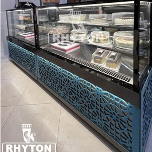 یخچال کیک ایستاده RHYTON — نمایش کیکهای تولد و مجلسی